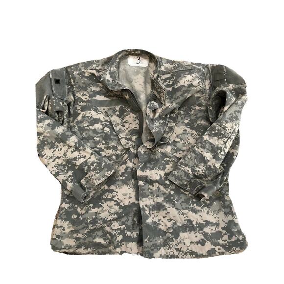 ACU Shirt/Coat Medium Regular USGI Digital Camo Cotton/Nylon Ripstop Army Combat - Picture 1 of 4